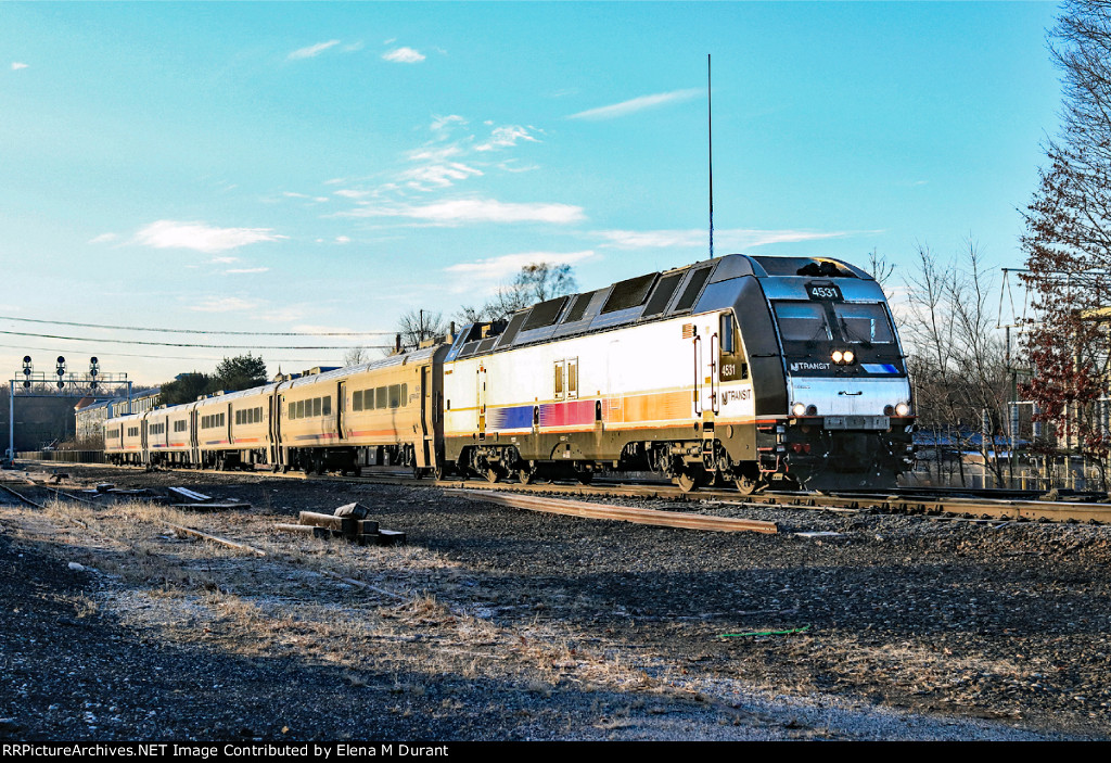 NJT 4531 on train 1247